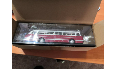 Икарус Ikarus 55.14 автобус темно-красный Classicbus, масштабная модель, scale43