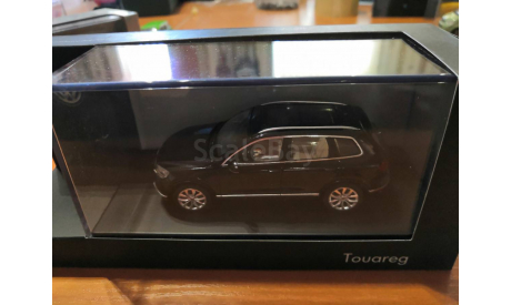 Volkswagen Touareg черный, масштабная модель, scale43