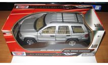 Jeep Grand Cherokee (WJ) 1:18, масштабная модель, MotorMax, scale18