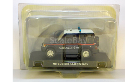 Mitsubishi Pajero Carabinieri 2003, масштабная модель, scale43
