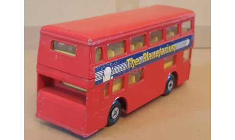 Matchbox Super Kings Double-Decker Bus/двухэтажный автобус The Planetarium, 1972, масштабная модель, scale0, Routemaster