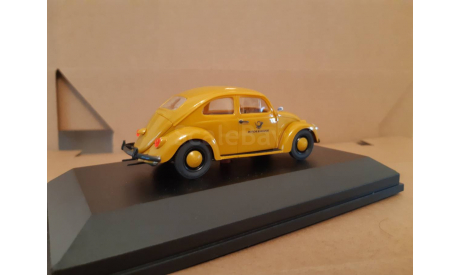 Faller Volkswagen Kaefer/Kafer Deutsche Bundespost 1962, VW Beetle, 1/43, масштабная модель, scale43