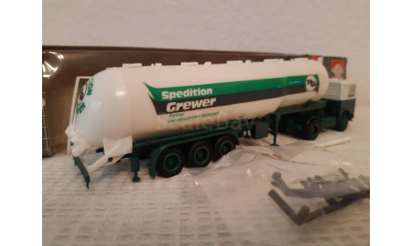 Herpa MAN F8 ’Spedition Grewer’, 1/87 (HO), масштабная модель, 1:87