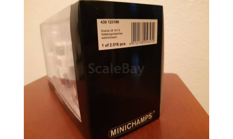 Minichamps Scania LB 141 S + полуприцеп, 1/43, масштабная модель, 1:43