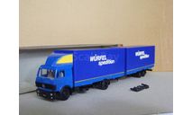 Herpa Mercedes-Benz NG ’Wuerfel Spedition’, 1/87 (HO), масштабная модель, scale87