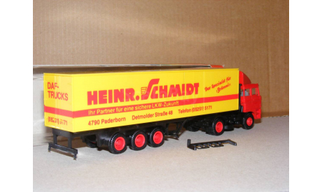 Albedo / Herpa DAF 3300 ’Heinr. Schmidt’, 1/87 (HO), масштабная модель, 1:87