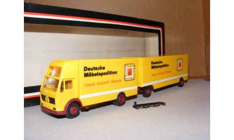 Herpa Mercedes-Benz NG ’Deutsche Moebelspedition’, 1/87 (HO), масштабная модель, scale87