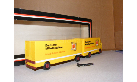 Herpa Mercedes-Benz NG ’Deutsche Moebelspedition’, 1/87 (HO), масштабная модель, 1:87