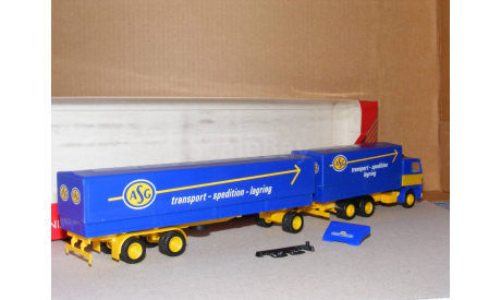 Herpa Scania 142M ’ASG’, 1/87 (HO), масштабная модель, 1:87