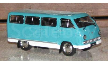 Автолегенды СССР №47 РАФ 977, масштабная модель, scale43