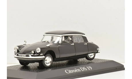 CITROËN DS19 Charles de Gaulle, масштабная модель, Altaya, scale43