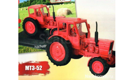 Тракторы №33 - МТЗ-52 ’Беларусь’, масштабная модель трактора, scale43