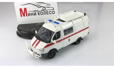 Автомобиль на Службе №37 - ГАЗ-2705 ГАЗель АСМ МЧС, масштабная модель, 1:43, 1/43
