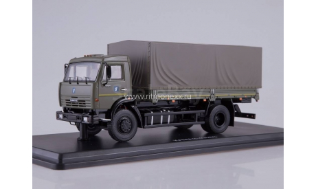 КАМАЗ-43253 бортовой с тентом ssm, масштабная модель, Start Scale Models (SSM), scale43