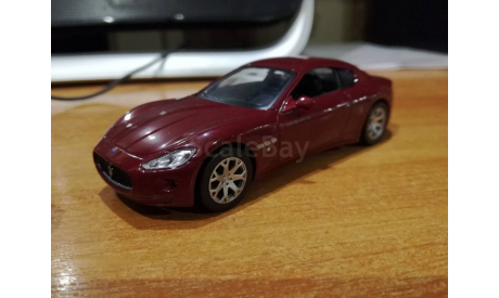 Суперкары №22 Maserati Granturismo, масштабная модель, scale43