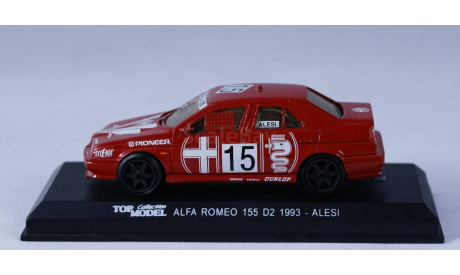 ALFA ROMEO 155 1:43 Alesi 1993 год, масштабная модель, Top Model, 1/43