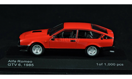 ALFA ROMEO GTV6 2.5 1985 год 1:43 Limited edition, масштабная модель, 1/43