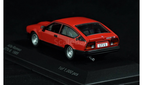 ALFA ROMEO GTV6 2.5 1985 год 1:43 Limited edition, масштабная модель, 1/43