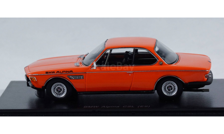 BMW 3.0 CSL Alpina E9 CSL 1:43 BMW Spark, масштабная модель, 1/43