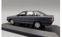 AUDI 100 C3 Minichamps 1:43 Blue, масштабная модель, 1/43