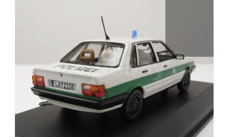 AUDI 80 B2 Polizei 1979 год 1:43, масштабная модель, Norev, 1/43