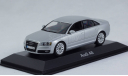 1:43 AUDI A8 D3 Рестайлинг с 2005 года! MINICHAMPS АУДИ А8 4.2 Quattro, масштабная модель, 1/43