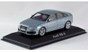 1:43 AUDI RS6 - MINICHAMPS RS 6, масштабная модель, 1/43