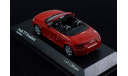 AUDI TT Roadster red 1:43 - MINICHAMPS, масштабная модель, scale43