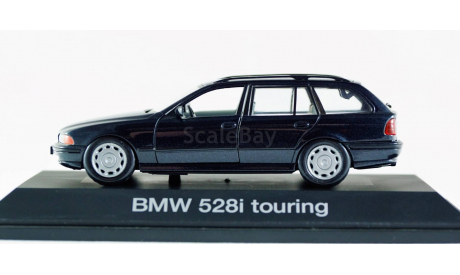 1:43 BMW 5-series 528 Touring E39 - Двери и багажник открываются!, масштабная модель, Schuco, 1/43