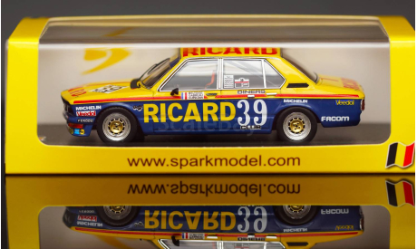 BMW 530i 5-series E12 E 12 Rally Motorsport 1979 год Spark 1:43, масштабная модель, 1/43