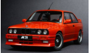 BMW 3-series M3 E30 Sport Evolution - AUTOART 1:43 - открывается!, масштабная модель, scale43