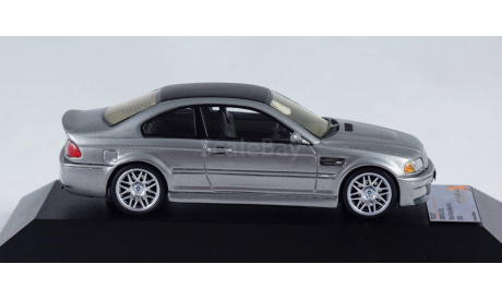 BMW M3 CSL E46 1:43 2003 год Carbon roof, масштабная модель, Premium X, scale43