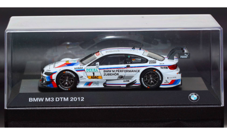 BMW M3 E92 BMW M Power Motorsport DTM 2012 год 1:43 Martin Tomczyk, масштабная модель, BMW Dealer, 1/43