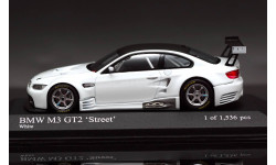 BMW M3 GT2 E92 Street version 1:43 Minichamps Limited edition