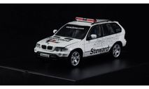 BMW X5 E53 Steward Moto GP 1:43 Minichamps Капот открывается!, масштабная модель, scale43