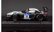 BMW Z4 GT3 E89 Evolution 1:43 Minichamps, масштабная модель, scale43