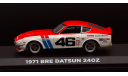 Nissan Fairlady Datsun 240Z BRE S30 1971 год 1:43, масштабная модель, Greenlight Collectibles, scale43