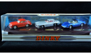 DINKY 1:43 Porsche 356A, Mercedes 300 SL Gullwing, Ferrari Dino 246 GTS - Превосходный набор!, масштабная модель, Dinky Toys, 1/43