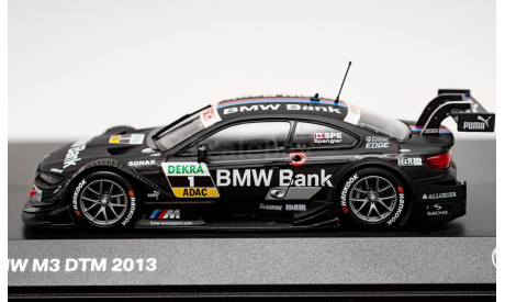BMW M3 E92 BMW M Power Motorsport DTM 2013 год 1:43, масштабная модель, BMW Dealer, 1/43