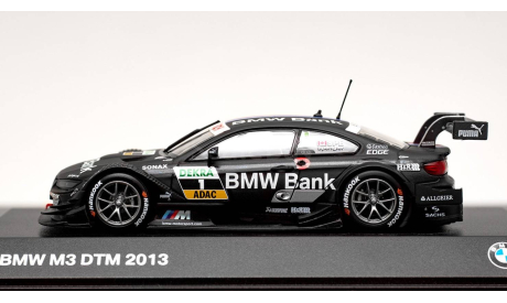 BMW M3 E92 BMW M Power Motorsport DTM 2013 год 1:43, масштабная модель, BMW Dealer, 1/43