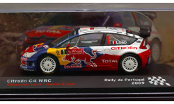 Citroen C4 WRC Rally Red Bull Sebastian Loeb 1:43