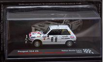 Peugeot 104 ZS Rally WRC 1:43 Пежо 1982 год Редкая модель!, масштабная модель, Altaya Rally, 1/43