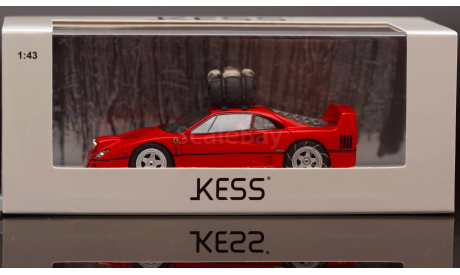 Ferrari F40 Winter Drift 1:43 - Шикарная модель!, масштабная модель, Kess Model, 1/43