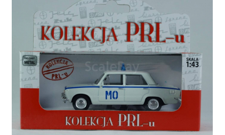 1:43 FIAT 125 - Полиция - Коллекция Польша, масштабная модель, Kolekcja PRL, 1/43