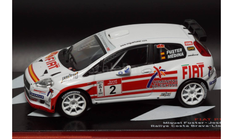 FIAT Punto S2000 Rally 1:43, масштабная модель, Altaya Rally, scale43