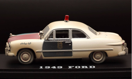 Ford 1949 Police Border Patrol 1:43, масштабная модель, Greenlight Collectibles, 1/43