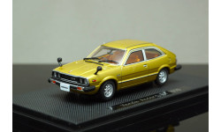 HONDA Accord Coupe EX 1976 год I generation 1:43 Bronze Honda Dealer