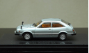 HONDA Accord Coupe EX 1976 год I generation 1:43 silver Honda Dealer, масштабная модель, Ebbro, 1/43