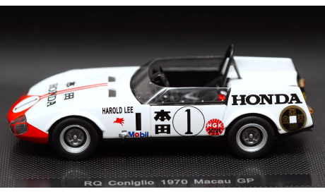 HONDA RQ Grand Prix Macau 1970 год Ebbro 1:43, масштабная модель, scale43