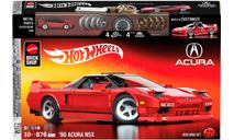 Acura NSX Honda Hot Wheels Elite Brick Shop Mattel, сборная модель автомобиля, scale16